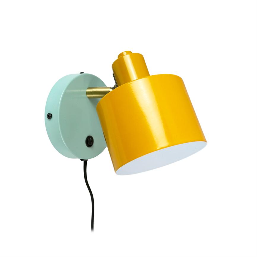 Ocean Wandlampe – Curry/Türkis – Ansicht 4