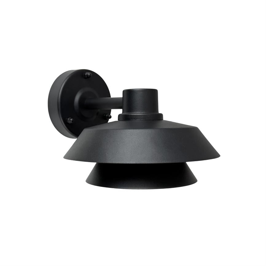 Dune Außenwandlampe Ø18 – Schwarz