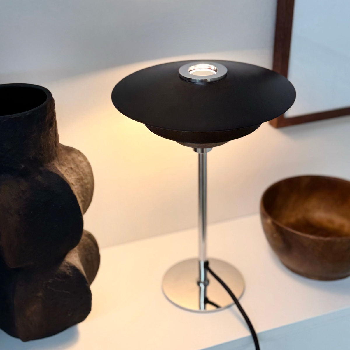 Kay Mini Tischlampe – Schwarz