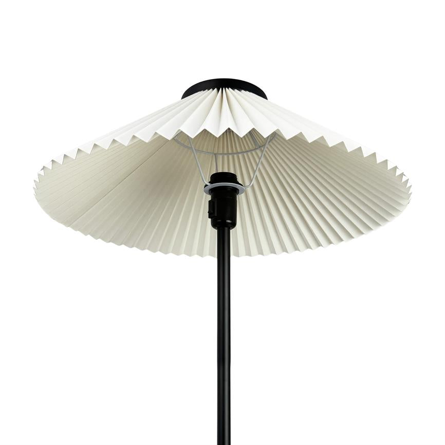 Plissé Tischlampe