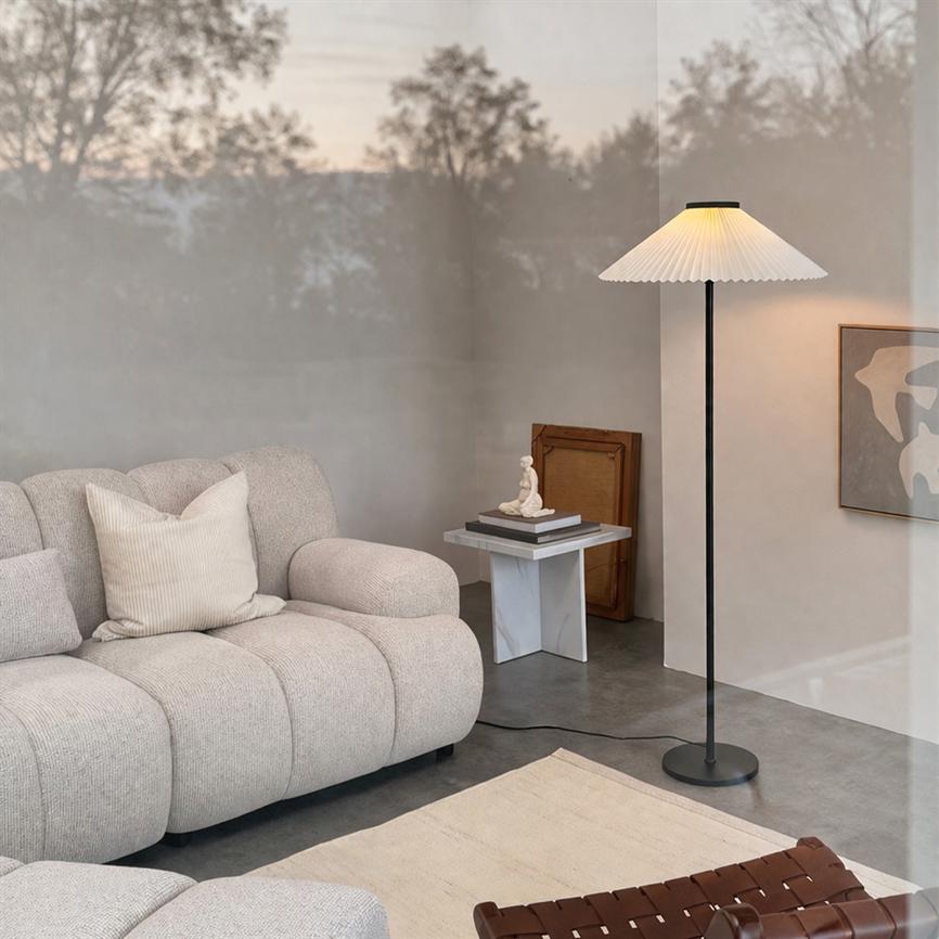 Plissé Stehlampe – Ansicht 3