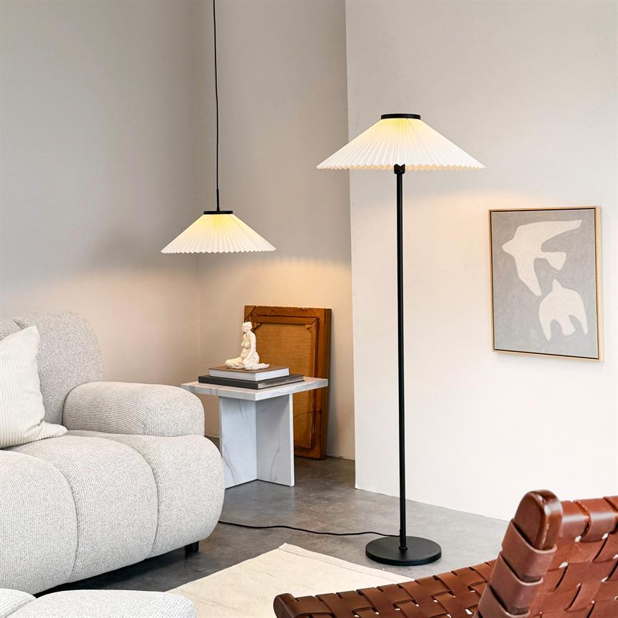 Plissé Stehlampe – Ansicht 4