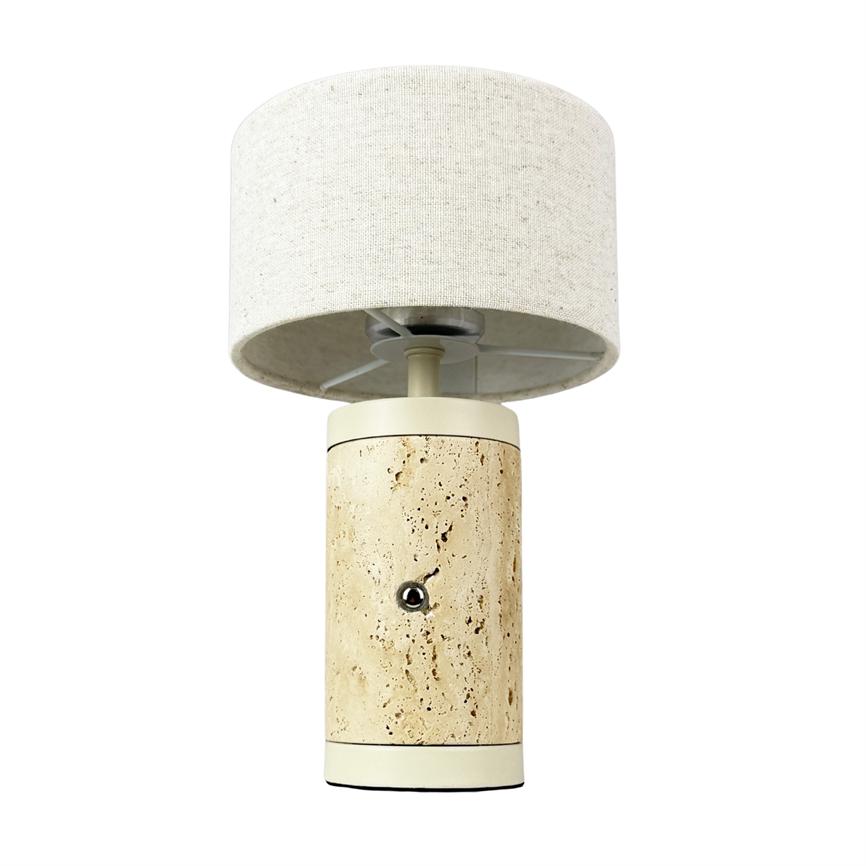 Mellow LED Wiederaufladbare Tischlampe -Travertin