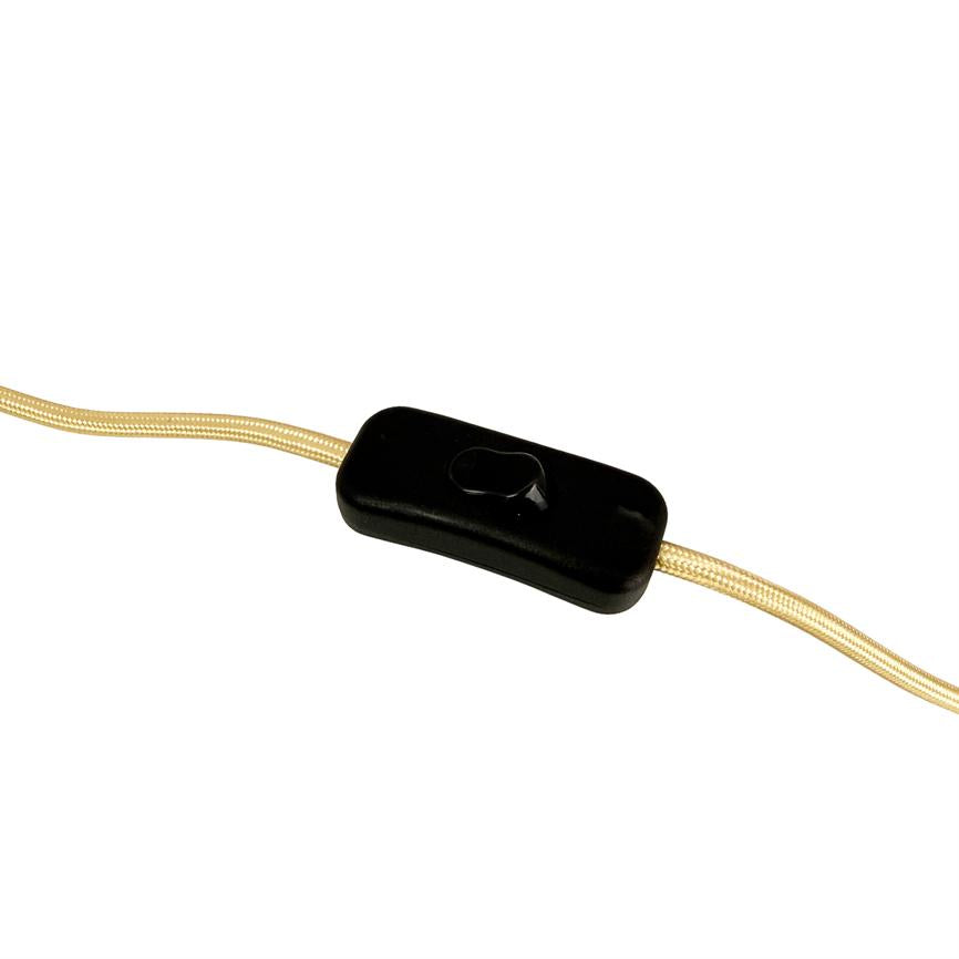 Stockholm Tischlampe – Weiß/Messing